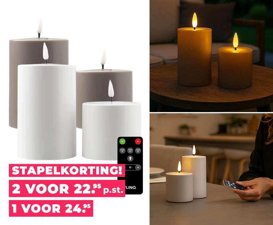 2-PACK Oplaadbare LED Kaarsen – Waterdicht Dus Geschikt Voor Buiten En Binn … post thumbnail image
