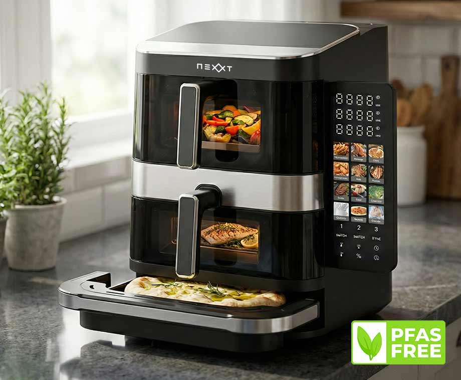 Airfryer Met Pizzalade – Tot Drie Gerechten Tegelijk Perfect Gegaard! … post thumbnail image