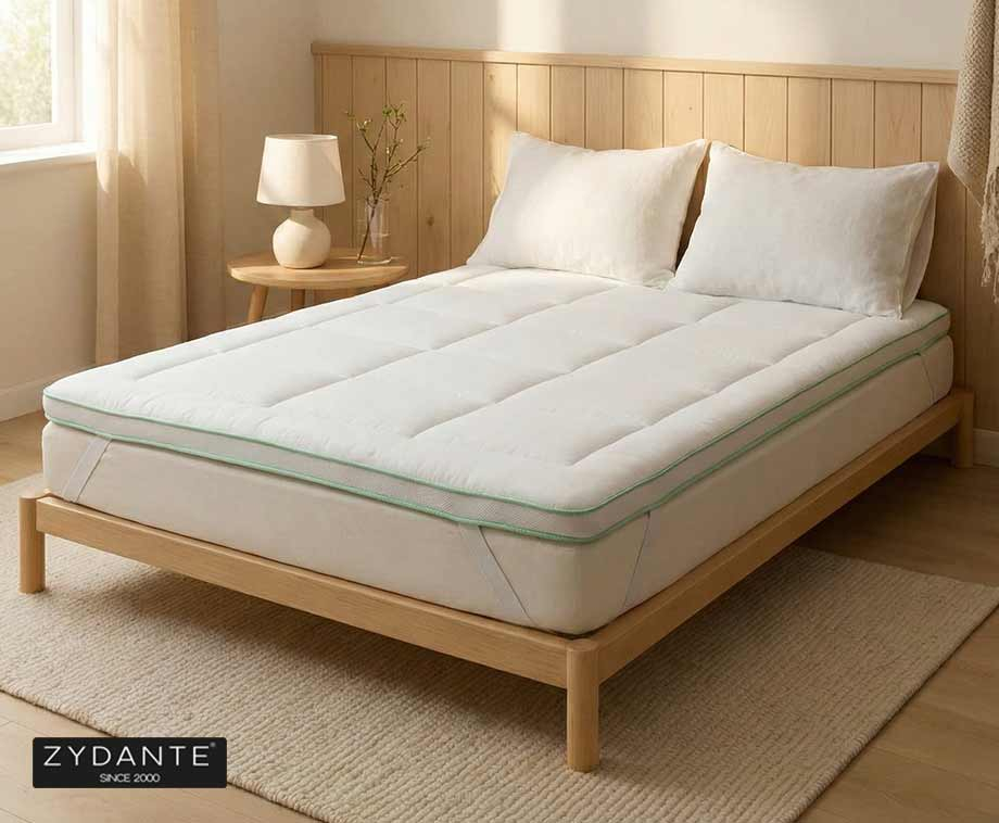 Zydante Bamboo 3D Air Matrastopper – Verbeterd Uw Matras En Houdt Hem Als N … post thumbnail image