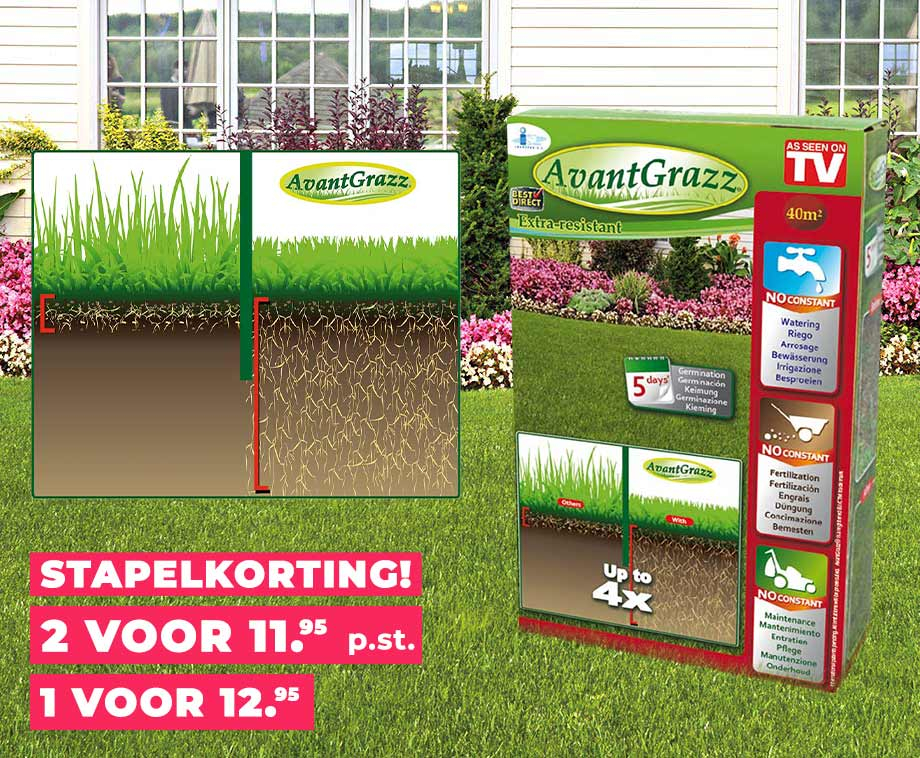 Avant Grazz Gazonzaad – Groeit Sneller, Dikker En Voller Gras! … post thumbnail image