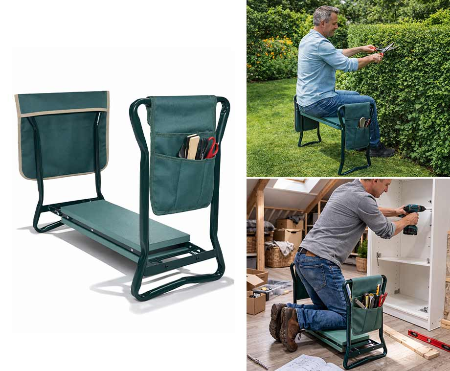 Kniel- En Zitbankje Klushulp – Maakt Werken Op De Grond Minder Belastend! … post thumbnail image